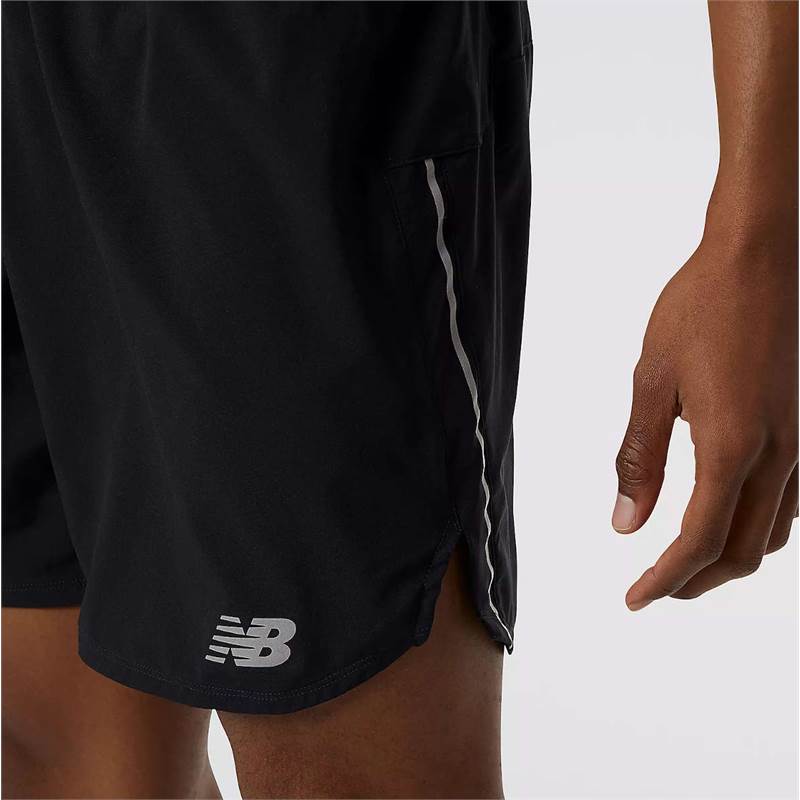 New Balance Mens Impact Run 7in Shorts-4